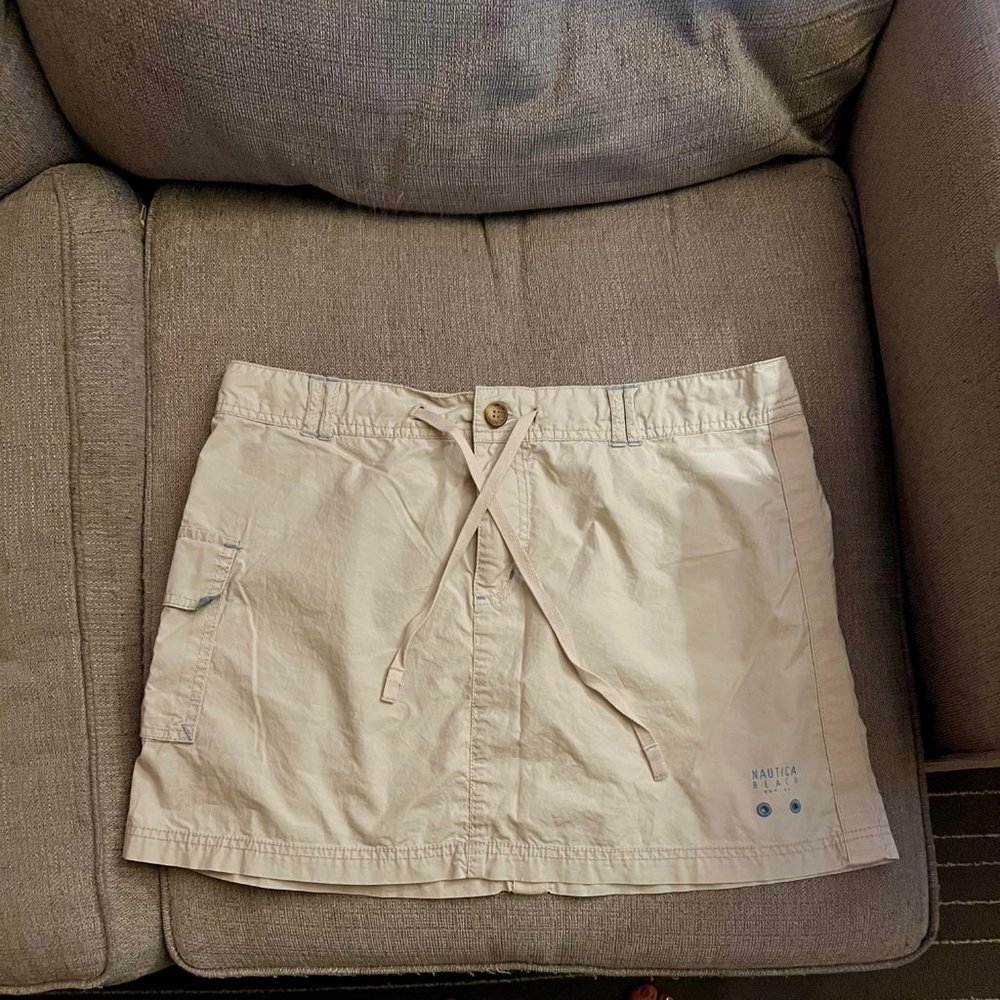 Nautica Cargo Mini Skirt